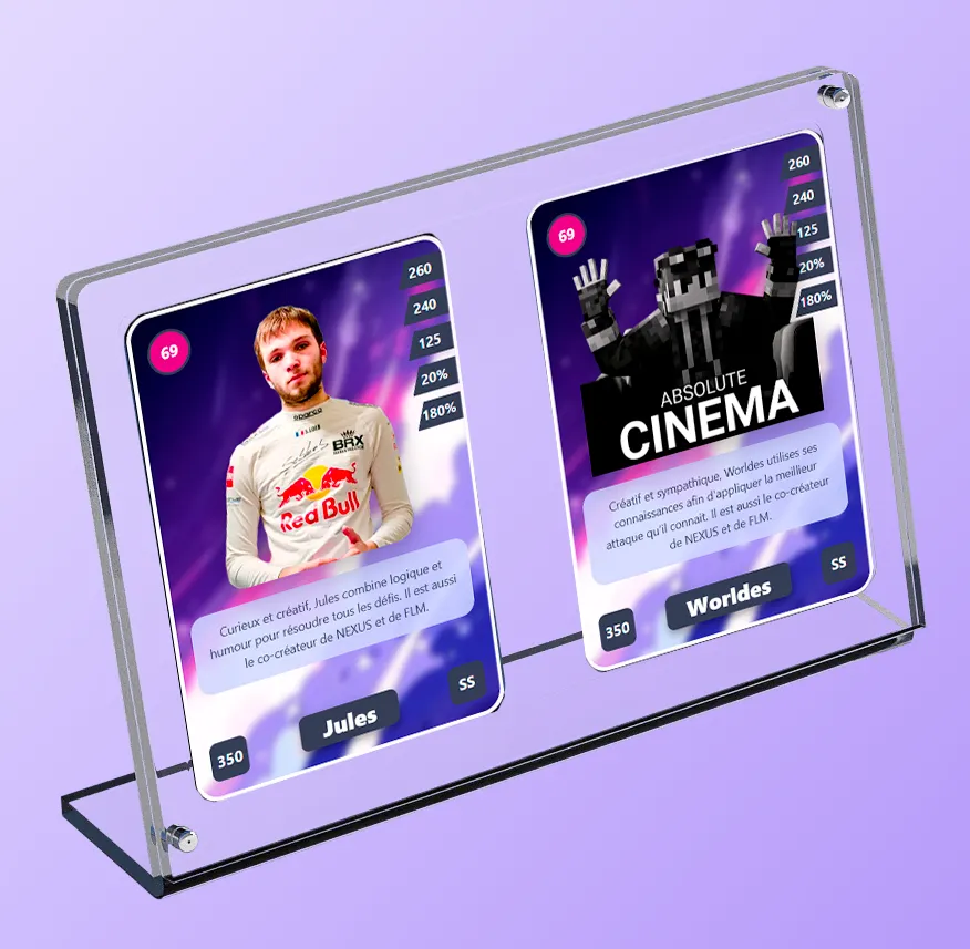 Présentoire de carte